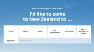Сайт IMMIGRATION NEW ZEALAND