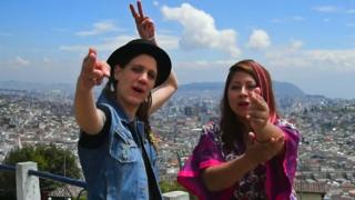 Las raperas Queen Mati y Venus Mc