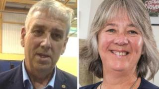 Arfon Jones ac Ann Griffith
