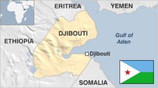 Map of Djibouti