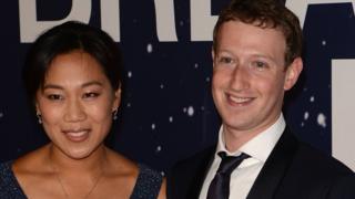Mark Zuckerberg y su mujer Priscilla
