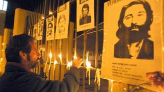 Fotos de desaparecidos en Chile