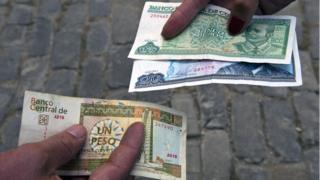 Billetes cubanos