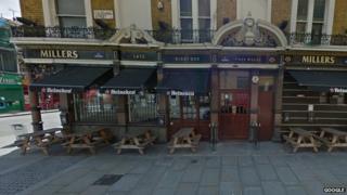 Millers pub North London