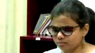 Blind IAS Officeer