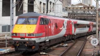 Virgin East coast train