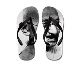 sandalias de Gandhi