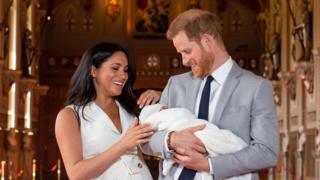 Archie, putra Pangeran Harry-Meghan Markle