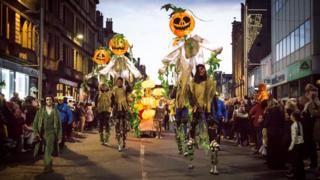 Paisley Halloween Parade