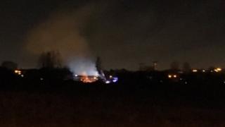 fire in Glasgow