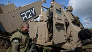 L'armée israélienne avait indiqué avoir frappé mardi des positions militaires du régime syrien sur le Golan