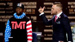 Floyd Mayweather y Connor McGregor
