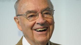 Close up of former senator's smiling face