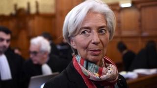 Umukuru w'ikigega mpuzamahanga cy'imali, Christine Lagarde.