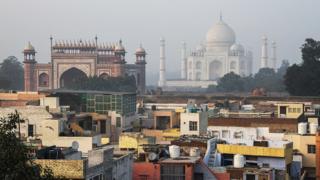 La ciudad india de Agra