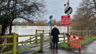Flood in Leicestershire