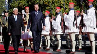 Erdoğan ve Pavlopulos