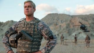 Brad Pitt in War Machine