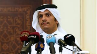 وزير الخارجية القطري الشيخ محمد بن عبد الرحمن آل ثاني