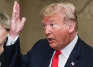Mr Trump ayaa kulan la lahaa xoghaya NATO Jens Stoltenberg oo aan sawirkan ka muuqanin.