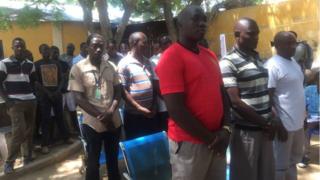 Some of the Kenyans in court
