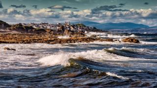 Moray fishing village of Burghead