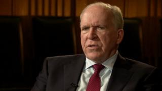 John Brennan hablando con la BBC