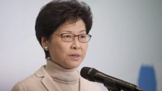 香港前政務司司長林鄭月娥