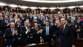 AKP grup toplantısı