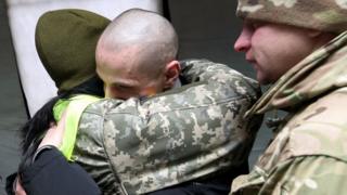встреча бывшего украинского пленного