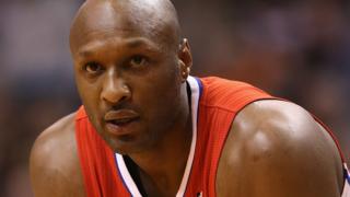 Lamar Odom of the Los Angeles Clippers during the NBA game against the Phoenix Suns at US Airways Center on 24 January 2013 in Phoenix, Arizona