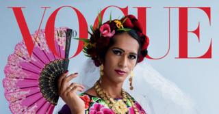 portada de Vogue muxe