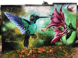 Graffiti in Towns Road, Oxford