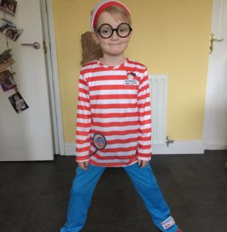 Here's Noah from Shropshire in England as Wally