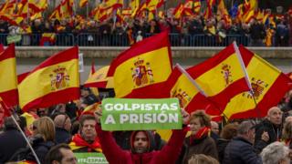 Manifestantes.