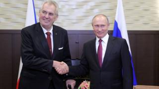 Милош Земан, Владимир Путин
