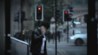 Person on phone