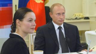 Екатерина Андреева и Путин