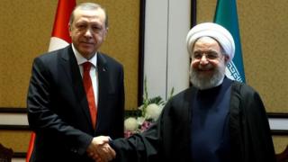 حسن روحانی و رجب طیب اردوغان