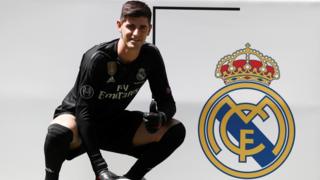 Thibaut Courtois yabanje gukorerwa ikizamini cyo kwa muganga i Madrid cyo kureba niba ameze neza byo gukina, mbere yo gushyira umukono kuri kontaro kuri uyu wa kane
