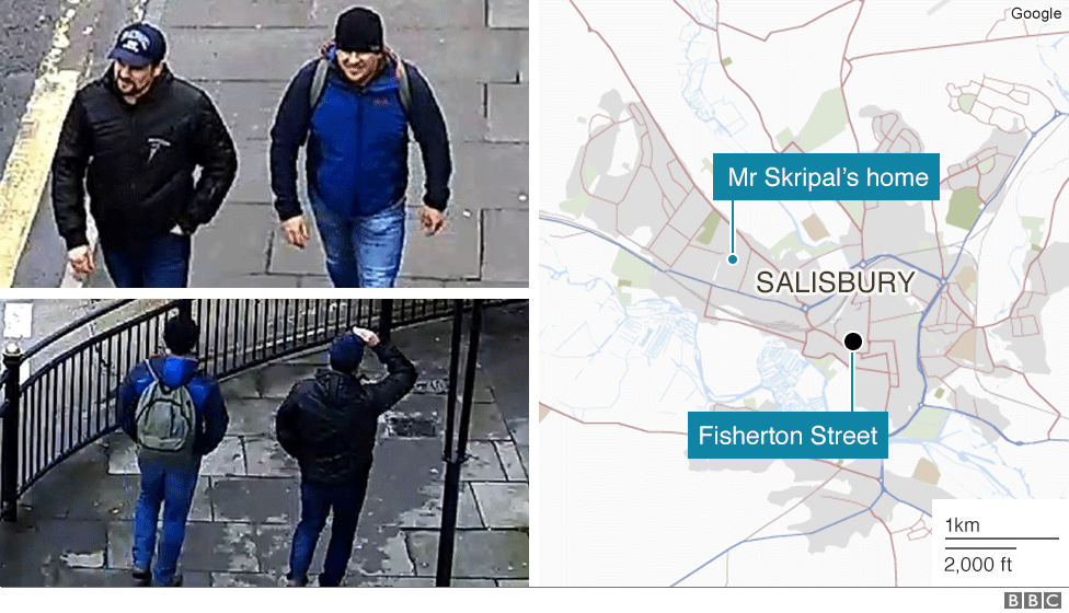 Suspects on Fisherton Street, Salisbury