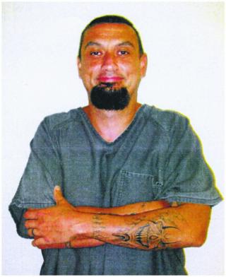 Image shows Christopher Tapp in prison