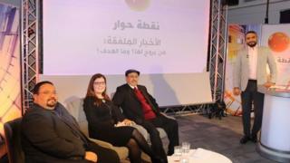 حلقة خاصة من نقطة حوار تناولت بالنقاش الإعلام ومواقع التواصل الاجتماعي والأخبار الملفقة
