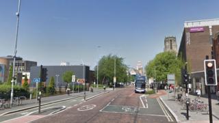 Oxford Road in Manchester