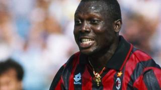 George Weah at AC Milant