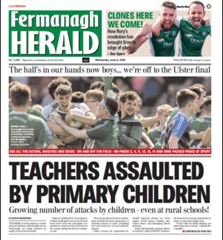 Fermanagh Herald front page