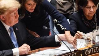 L'ambassadrice américaine à l'ONU