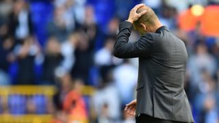 Guardiola se lamenta