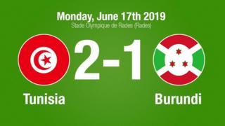 Tunisia niyo yatsinze uyu mukino