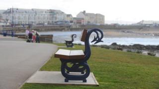 Porthcawl benches